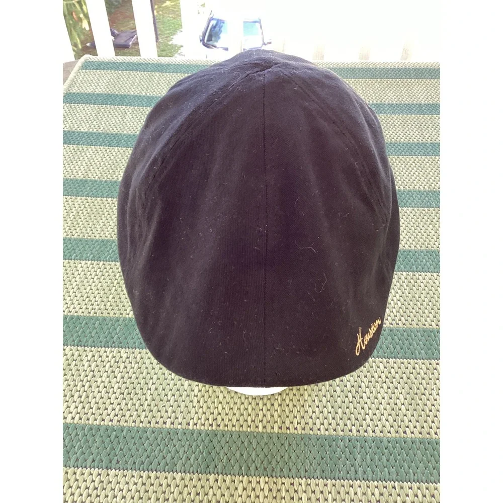 Adidas Houston Rockets NBA Flat Cap Hat Black Gold Youth Teen Ivy Scally Cap